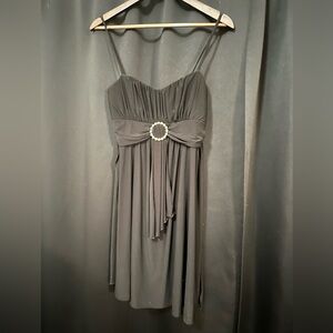 Donuts, Inc. Vintage Black Cocktail Mini  Dress